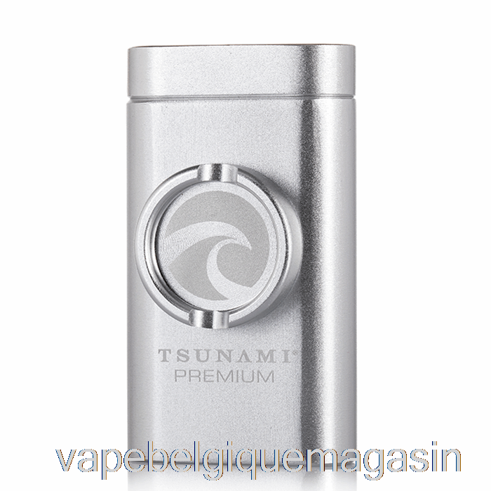 Vape Jetable Tsunami Pirogue Et Broyeur Argent